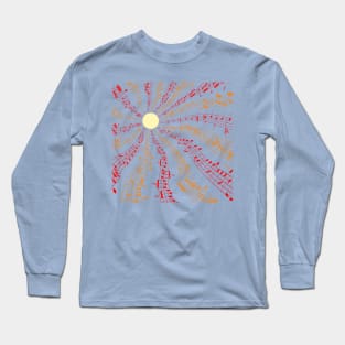 Music Brightens the World Long Sleeve T-Shirt